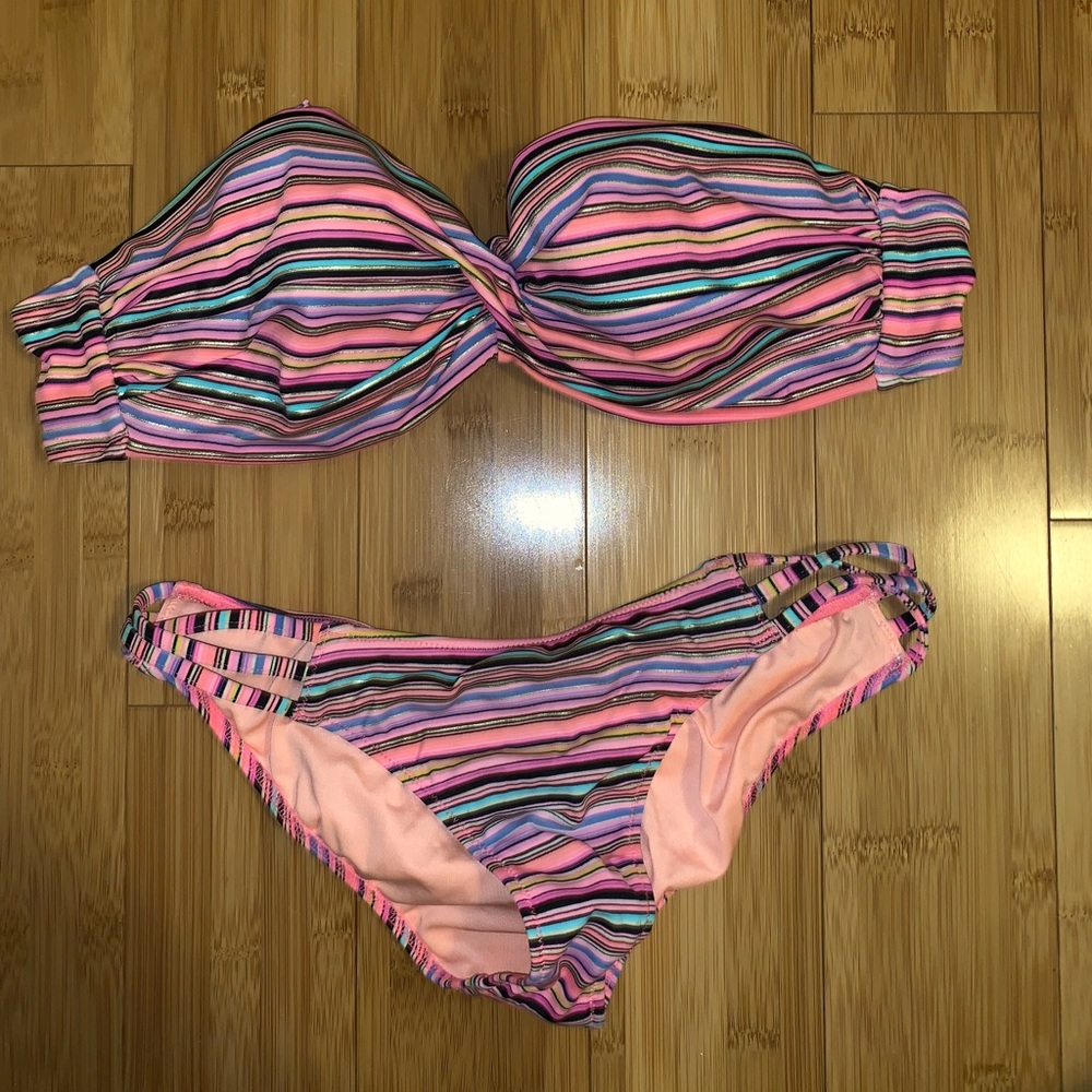 Victoria’s Secret Striped Bikini